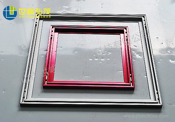 超薄廣告燈箱畫(huà)框鋁型材-7 超薄廣告燈箱畫(huà)框鋁型材-7
