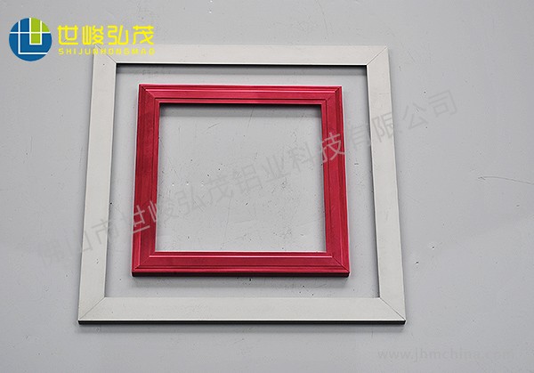 超薄廣告燈箱畫框鋁型材-5