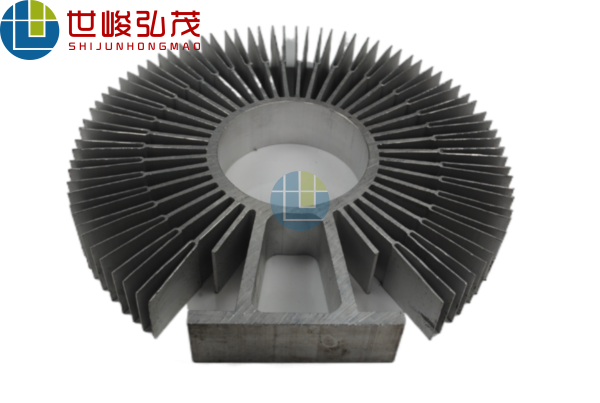 350太陽花電子散熱器鋁型材