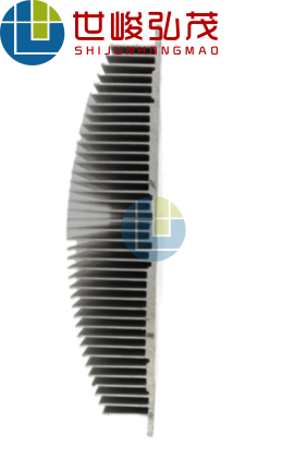 LED 路燈電子散熱器鋁型材-3