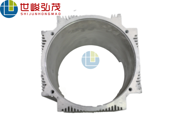 新能源汽車水冷電機外殼鋁型材2